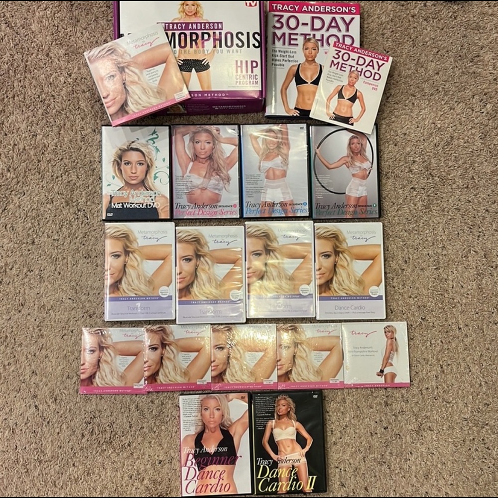 Tracy Anderson Method Assorted Workout DVDs